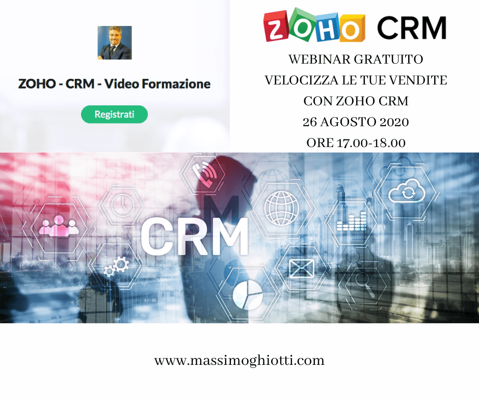 ZOHO CRM - Webinar Gratuito